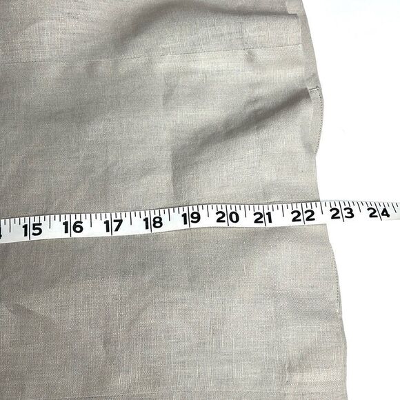 PUNT ROMA Linen Embroidered Blazer, 3/4 length sleeves  EUR 38, US 6 - Picture 13 of 14